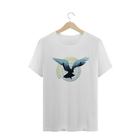 Camiseta Masculina Pássaro & Natureza 