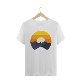Camiseta Masculina Sol & Montanhas