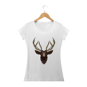 Camiseta Feminina Babylong Cervo 