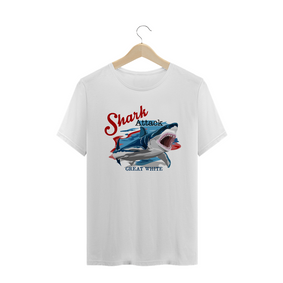 Camiseta Masculina Shark Attack 