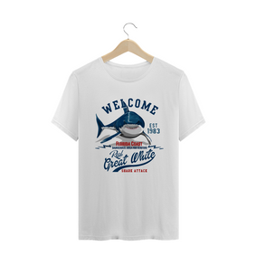 Camiseta Masculina Shark Attack 