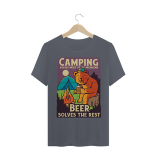 Nome do produtoCamiseta Masculina Camping & Beer 