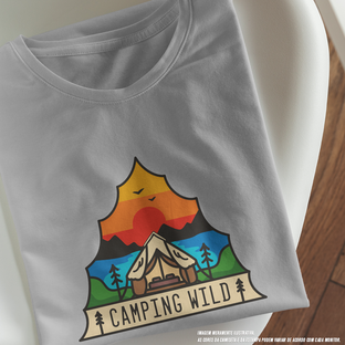Nome do produtoCamiseta Masculina Camping Wild