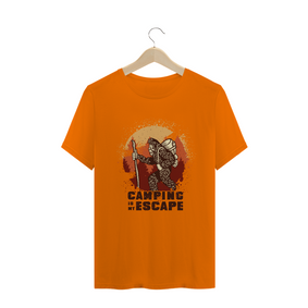 Camiseta Masculina Camping Is My Escape