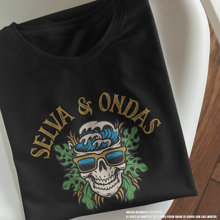 Camiseta Masculina Selva & Ondas