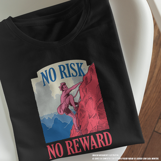 Camiseta Masculina No Risk No Reward