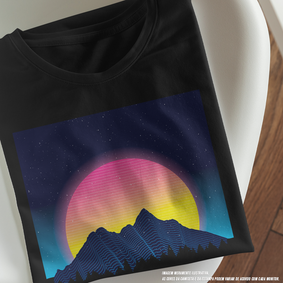 Camiseta Masculina Neon Moon