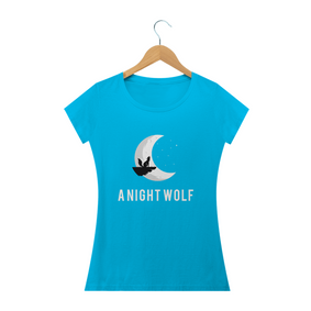 Camiseta Feminina Babylong A Night Wolf 