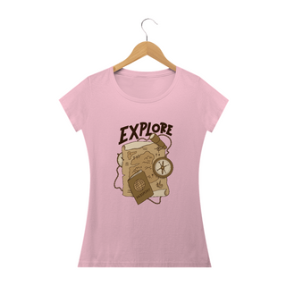 Camiseta Feminina Babylong Explore
