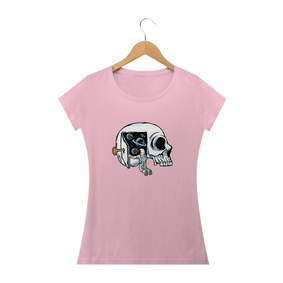 Camiseta Feminina Babylong Astronauta Explorador 