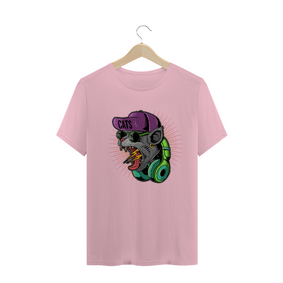 Camiseta Masculina Cat Rock