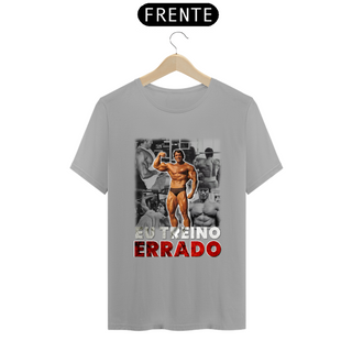 Nome do produtoCamiseta Eu Treino Errado