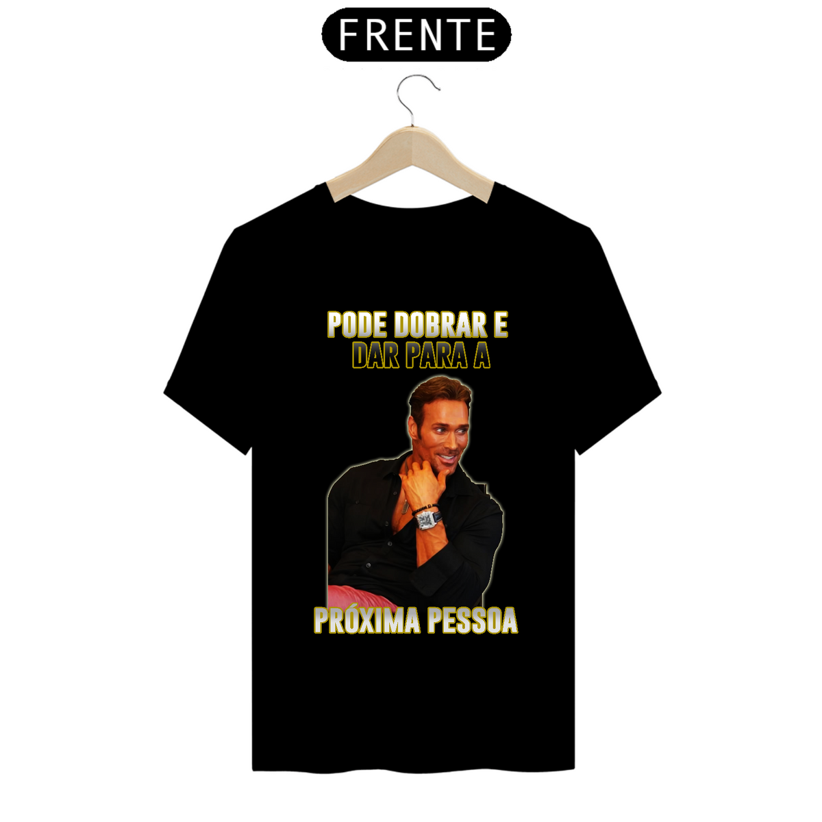 Nome do produto: Camiseta Pode Dobrar