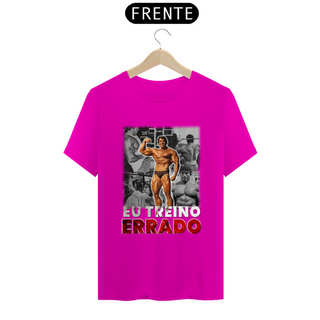 Nome do produtoCamiseta Eu Treino Errado