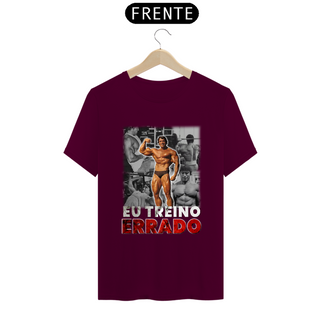 Nome do produtoCamiseta Eu Treino Errado