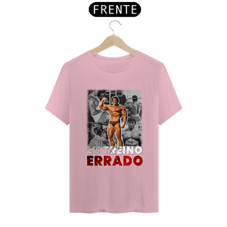 Nome do produtoCamiseta Eu Treino Errado