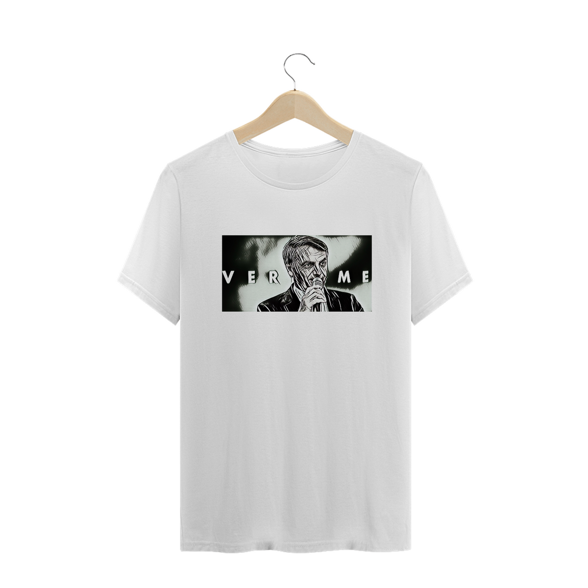 Nome do produto: Camiseta Bolsonaro verme