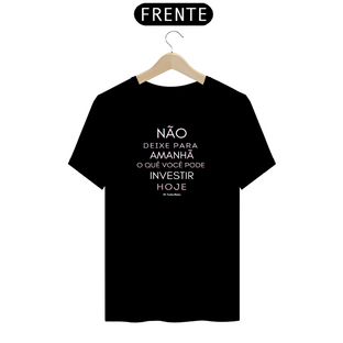 Nome do produtoCamiseta - Não deixe para amanhã