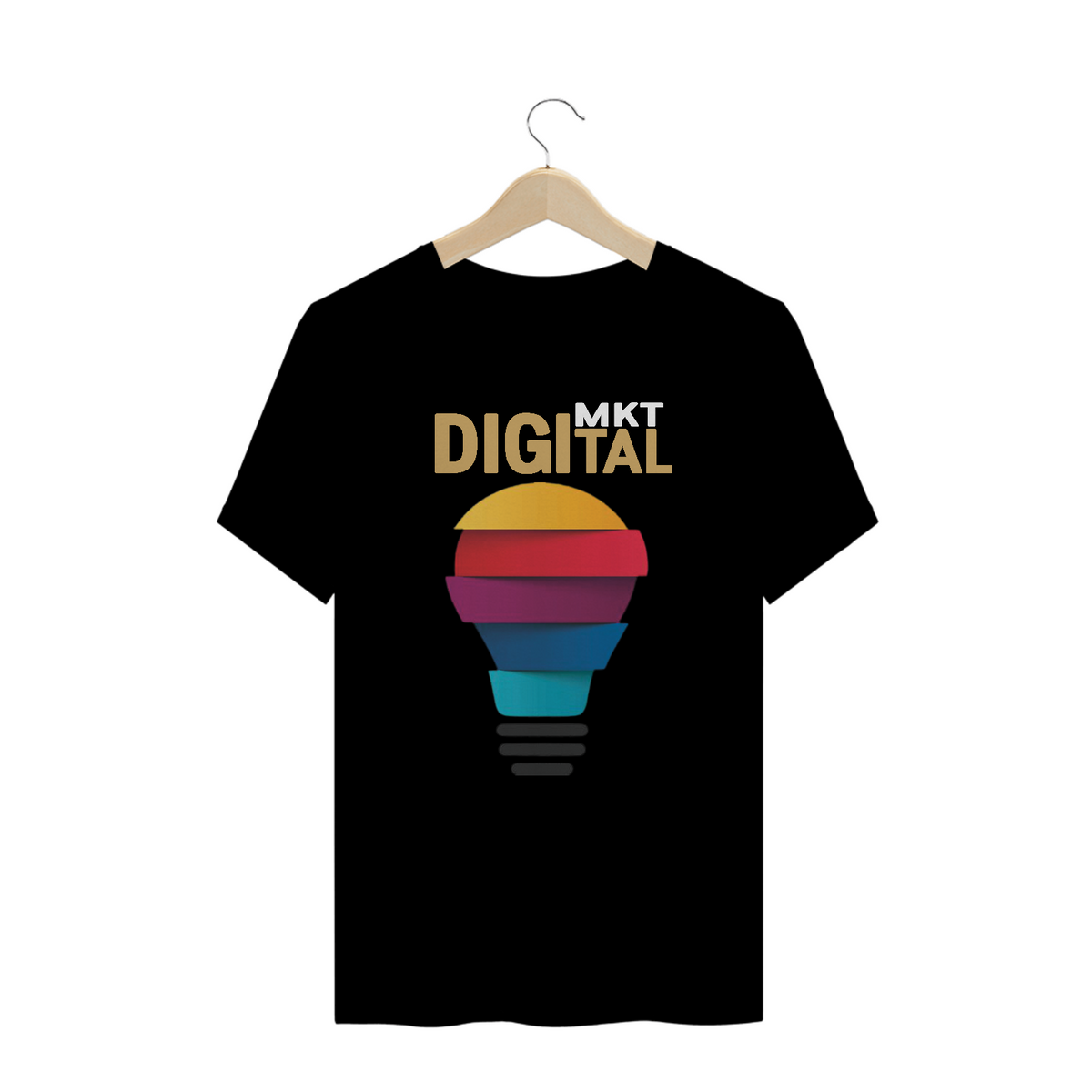 Nome do produto: Camiseta Plus Size Masc. MKT Digital Big Idea [cores]
