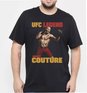 Camiseta  Legend Randy Couture Plus Size [cores]