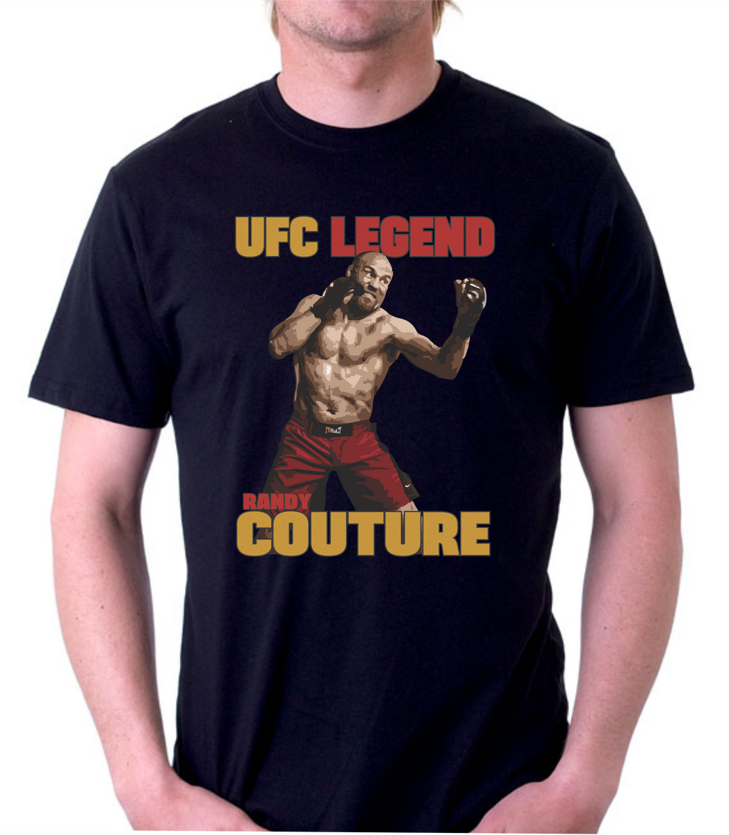 Nome do produto: Camiseta Legend Randy Couture [cores]