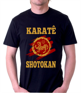 Camiseta Masc. Karatê Shotokan [cores]
