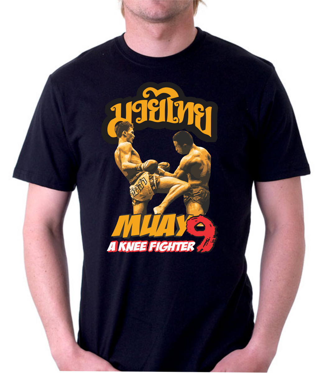Nome do produto: Camiseta Muay Khao a Knee Fighter