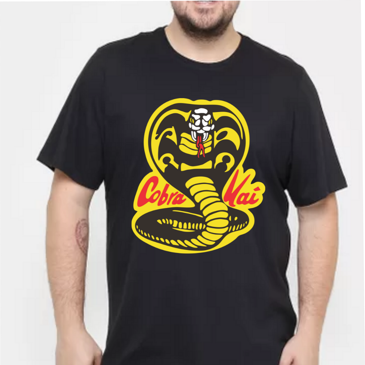 Nome do produto: Camiseta Plus Size Cobra KaI 