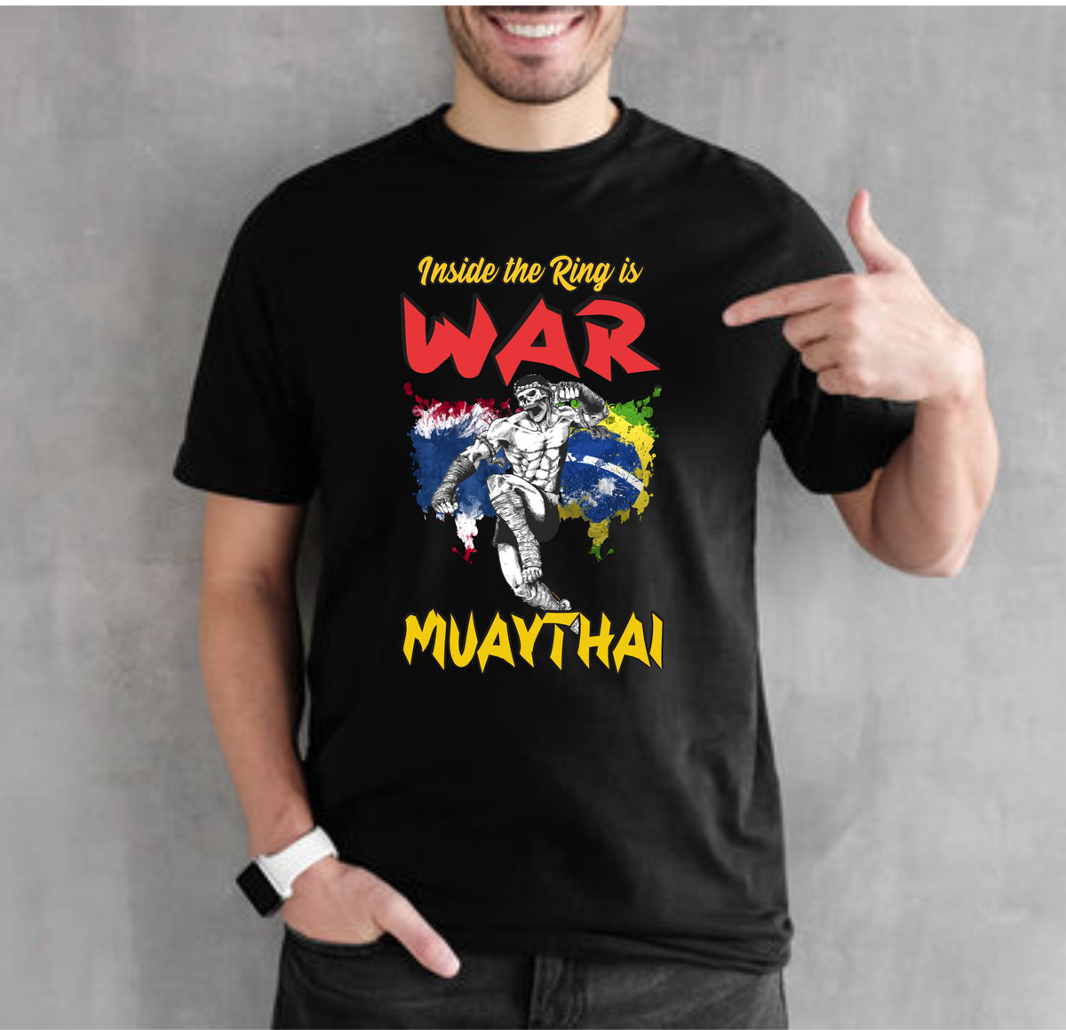 Nome do produto: Zuffa Muaythai War Masc