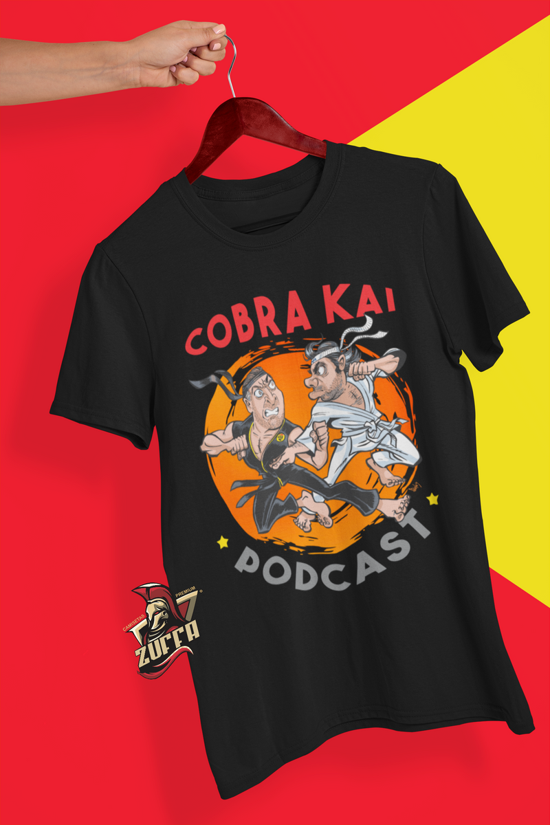 Nome do produto: Zuffa Cobra Kai Podcast Nerdfusão masc