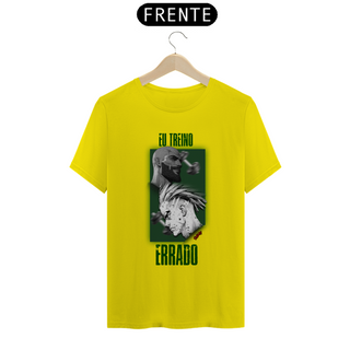 Nome do produtoCamiseta - Eu treino errado