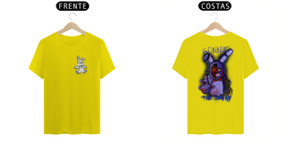 Nome do produto Camiseta Unissex - Bonnie FNAF (frente e costas)