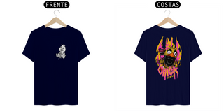 Nome do produtoCamiseta Unissex - Chica FNAF (frente e costas)