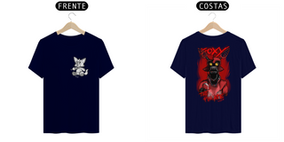 Nome do produtoCamiseta Unissex - Foxy FNAF (frente e costas)