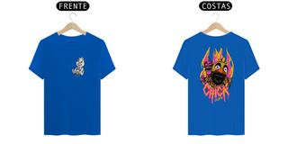 Nome do produtoCamiseta Unissex - Chica FNAF (frente e costas)