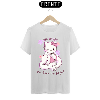 Nome do produtoCamiseta - Eu treino fofo