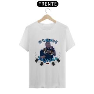 Nome do produtoCamiseta - O treino é sagrado