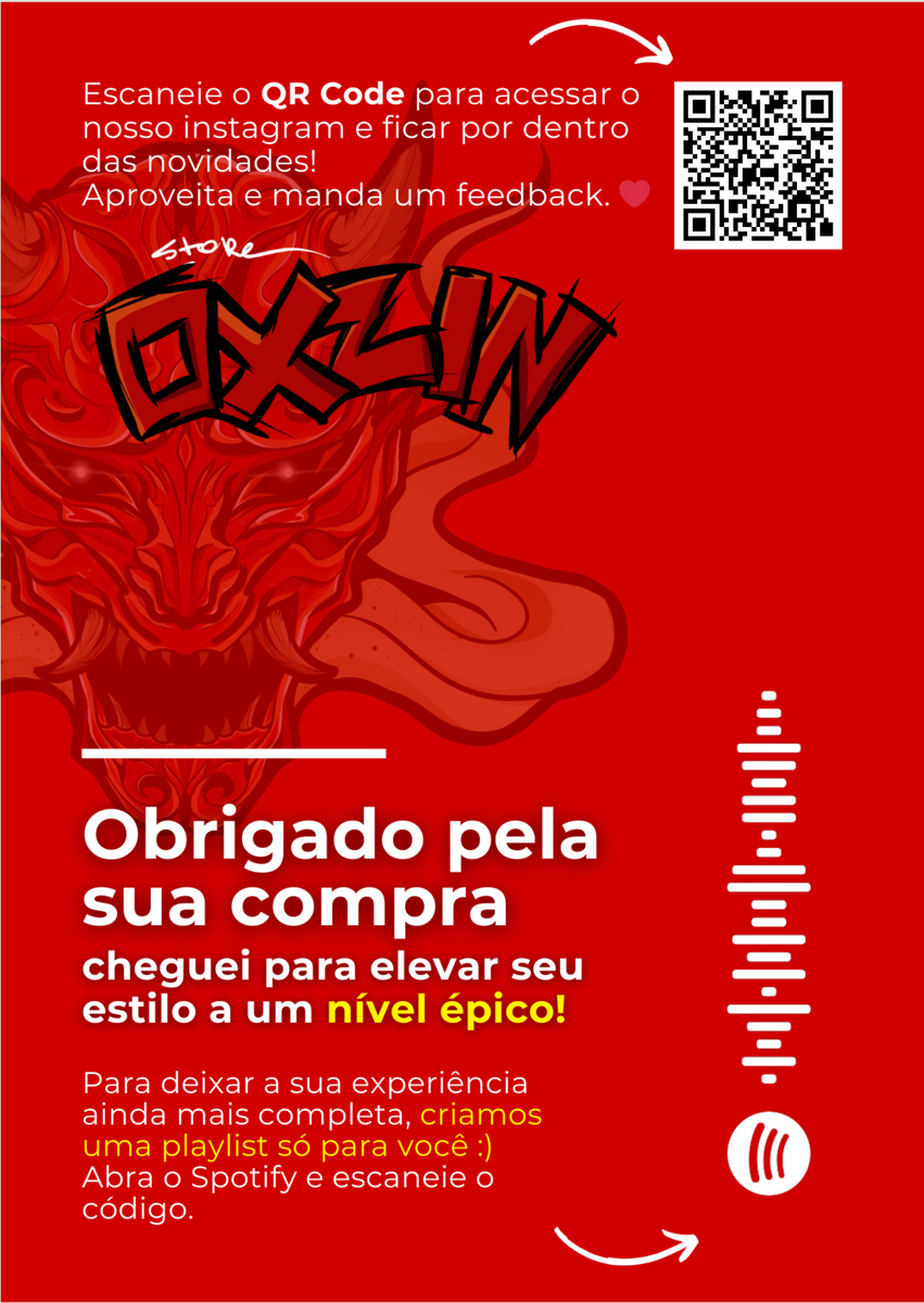 Nome do produto: Flyer Spotify 