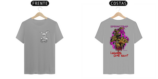 Nome do produtoCamiseta Unissex - Springtrap FNAF (frente e costas)