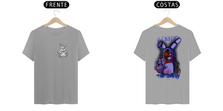 Nome do produto Camiseta Unissex - Bonnie FNAF (frente e costas)