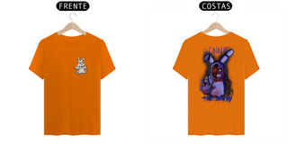 Nome do produto Camiseta Unissex - Bonnie FNAF (frente e costas)