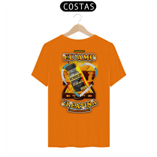 Nome do produtoCamiseta unissex (costas) - Eu amo creatina