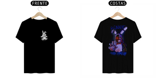 Nome do produto Camiseta Unissex - Bonnie FNAF (frente e costas)