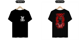 Nome do produtoCamiseta Unissex - Foxy FNAF (frente e costas)