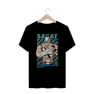 Camiseta Plus Size - Sagat Street Fighter