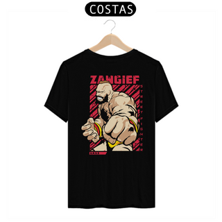 Camiseta - Zangief Street Fighter (costas)