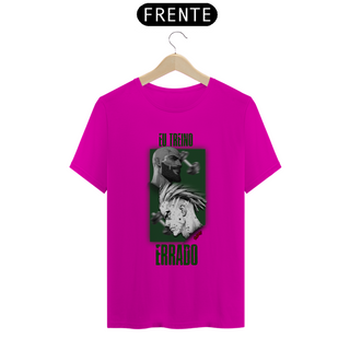 Nome do produtoCamiseta - Eu treino errado