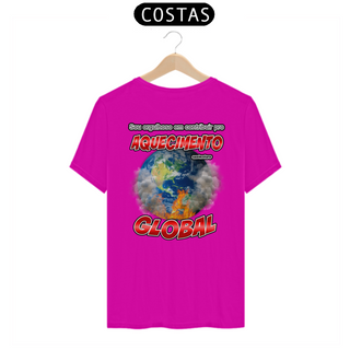 Nome do produtoCamiseta - Aquecimento global (costas)