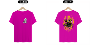 Nome do produtoCamiseta Unissex - Chica FNAF (frente e costas)