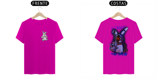 Nome do produto Camiseta Unissex - Bonnie FNAF (frente e costas)